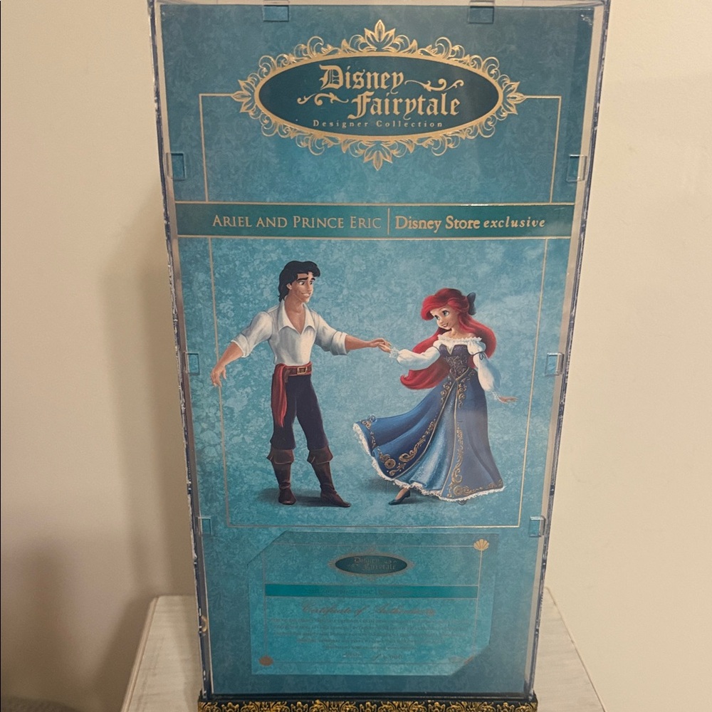 Disney Fairytale Collection Ariel and Eric in Blue and White - Picture 7 of 8